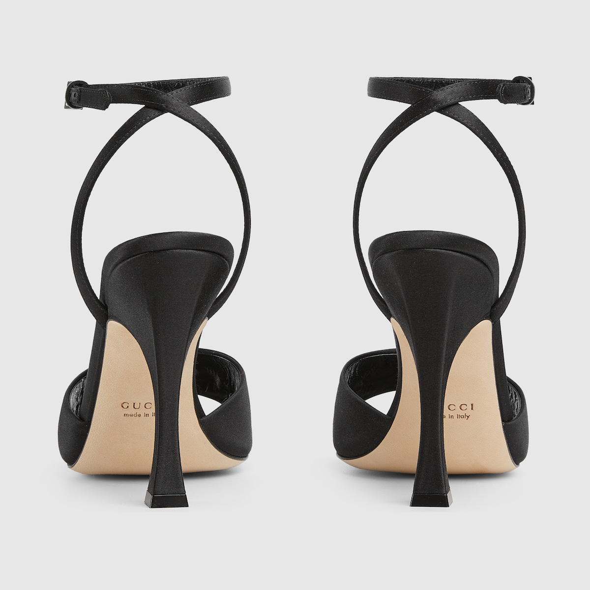 Gucci Women’s sandal with crystal Horsebit - Image 4